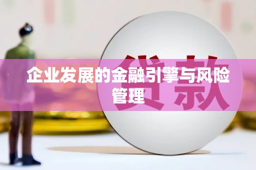 会同企业发展的金融引擎与风险管理