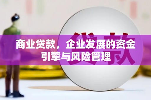 会同商业贷款，企业发展的资金引擎与风险管理