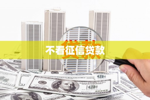 会同不看征信贷款