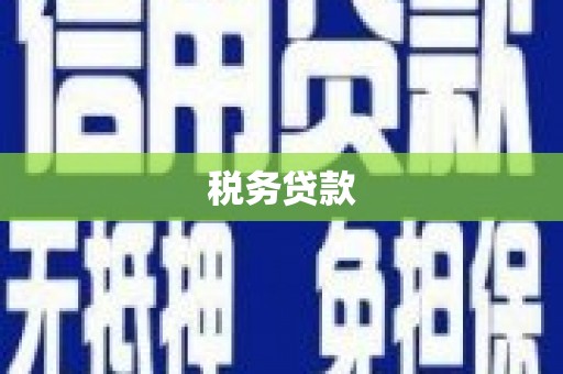 会同税务贷款