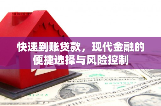 会同快速到账贷款，现代金融的便捷选择与风险控制