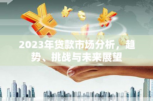 会同2023年贷款市场分析，趋势、挑战与未来展望