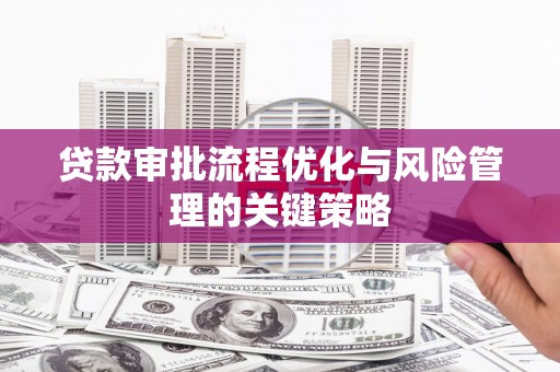 会同贷款审批流程优化与风险管理的关键策略