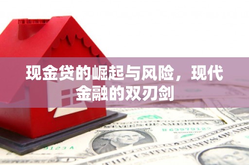 会同现金贷的崛起与风险，现代金融的双刃剑