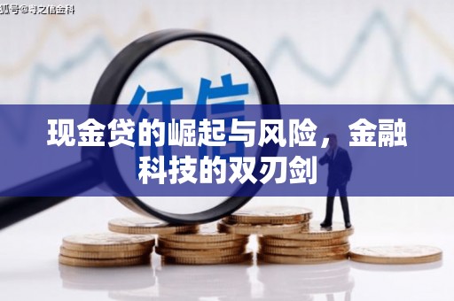 会同现金贷的崛起与风险，金融科技的双刃剑