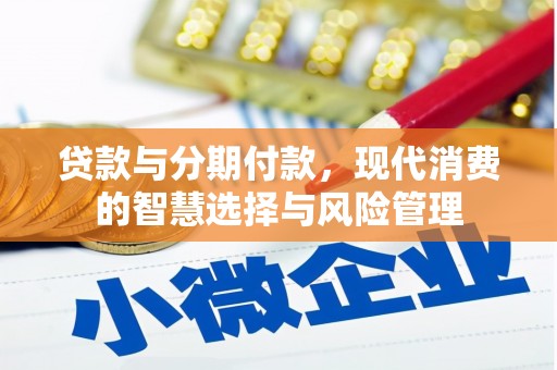 会同贷款与分期付款，现代消费的智慧选择与风险管理
