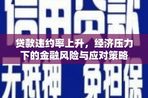 会同贷款违约率上升，经济压力下的金融风险与应对策略