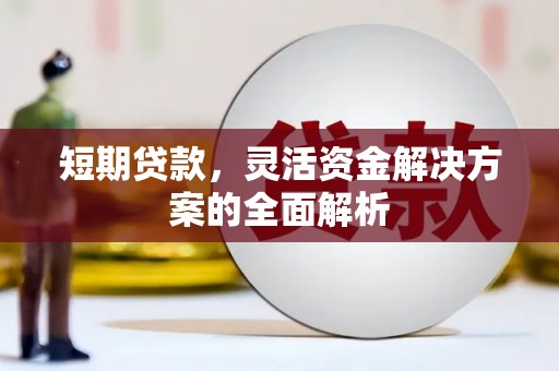会同短期贷款，灵活资金解决方案的全面解析