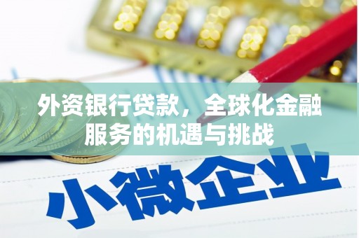 会同外资银行贷款，全球化金融服务的机遇与挑战