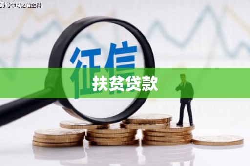 会同扶贫贷款